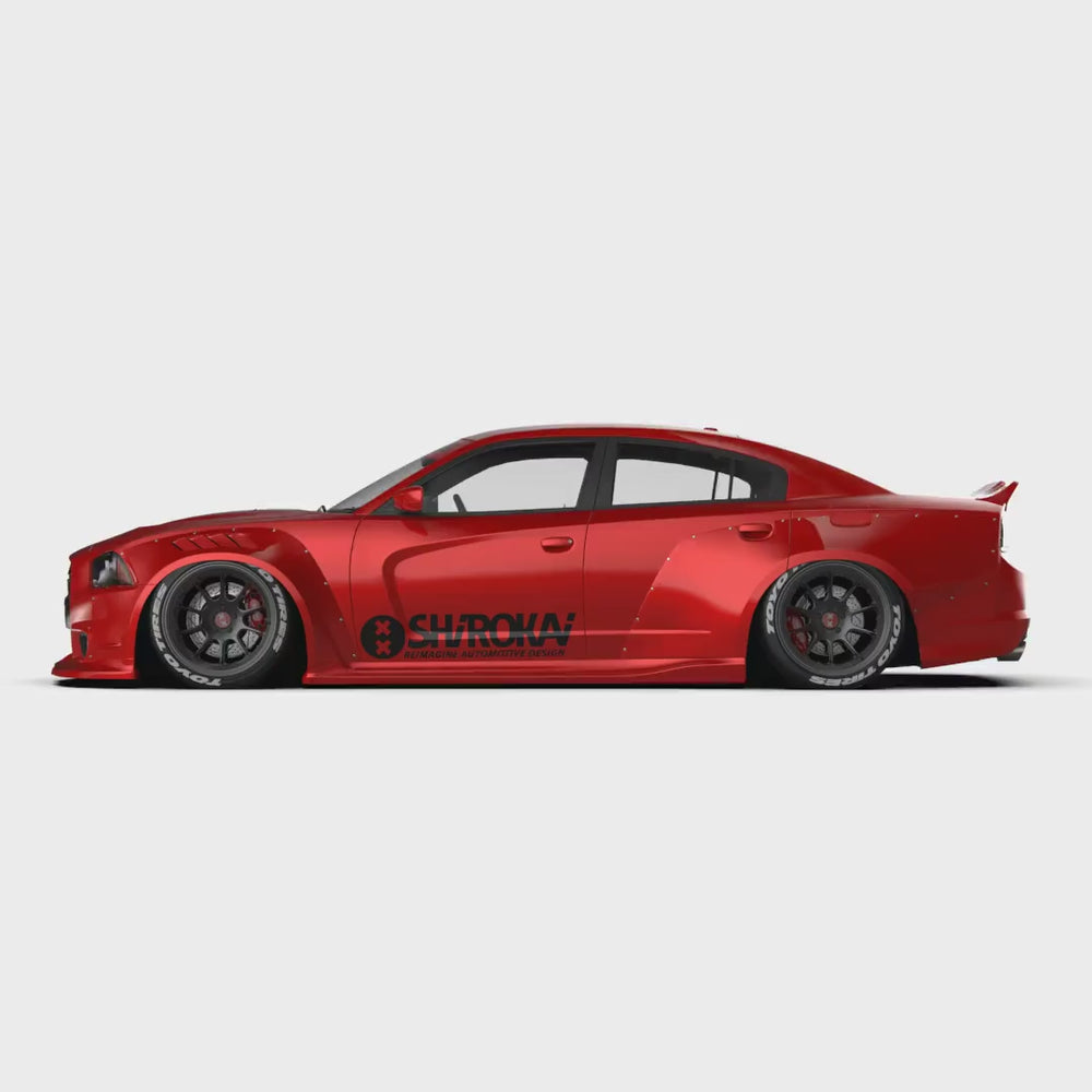 SHIROKAI Dodge Charger SRT (11-14) widebody kit