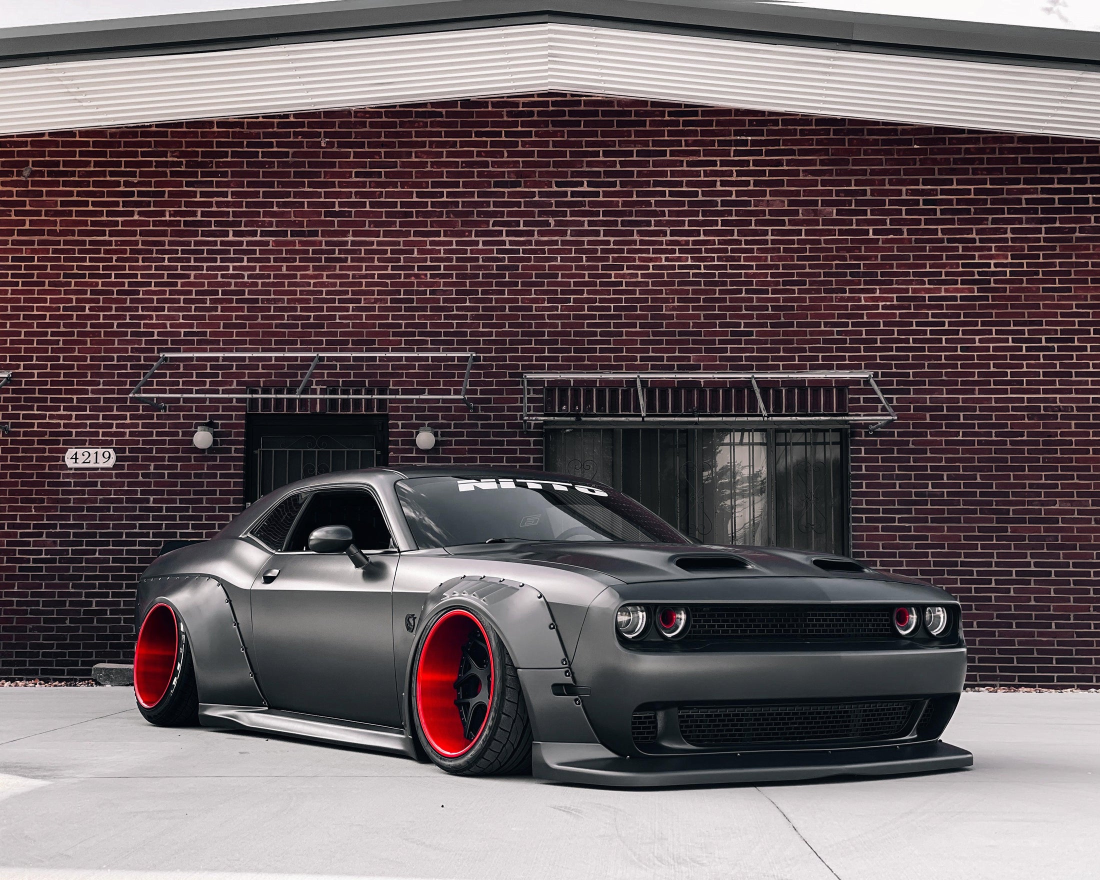 Shirokai Dodge Challenger Hellcat Widebody Kit Shirokai Widebody Kits 