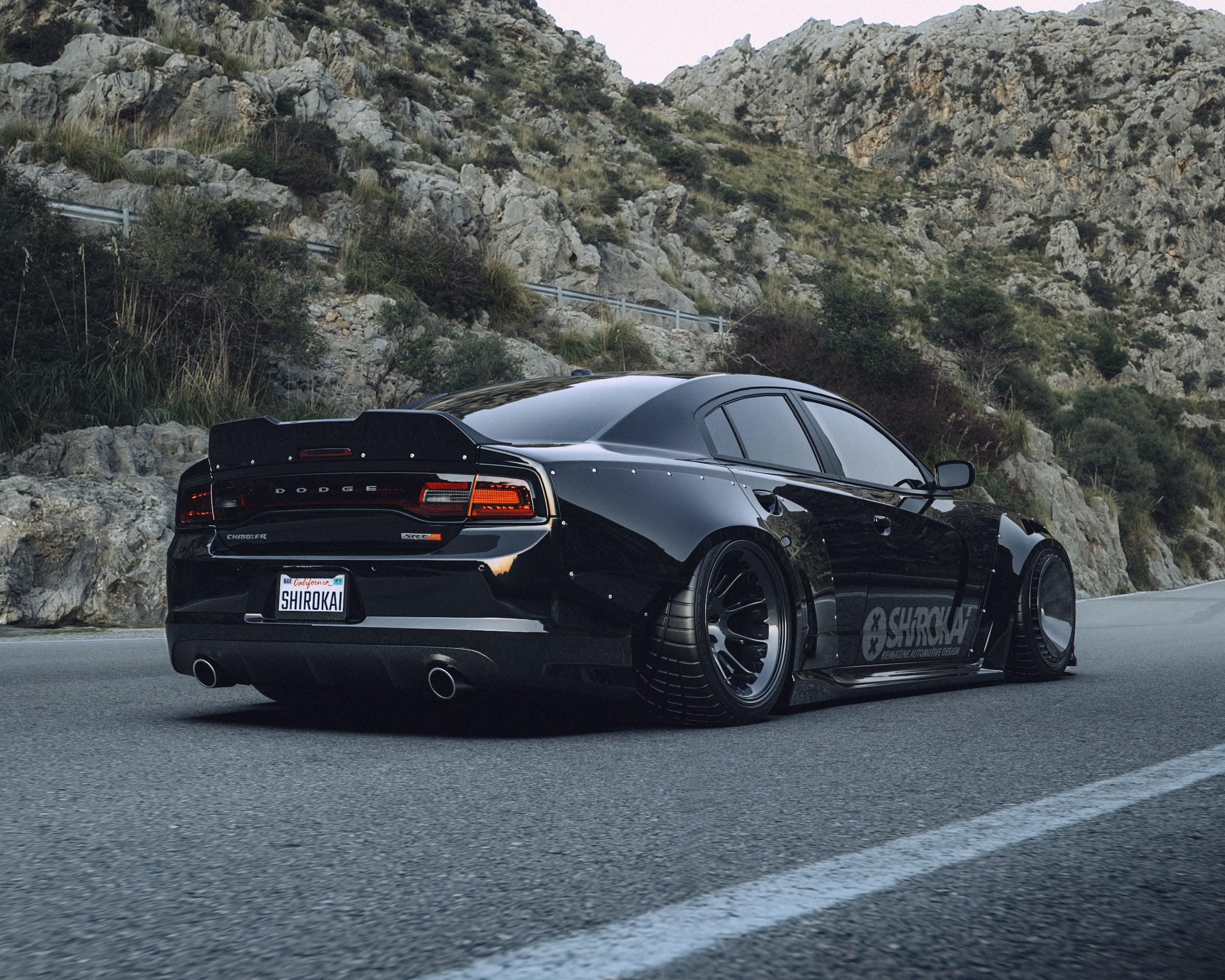 SHIROKAI Dodge Charger SRT (11-14) Widebody Kit – SHIROKAI - widebody kits