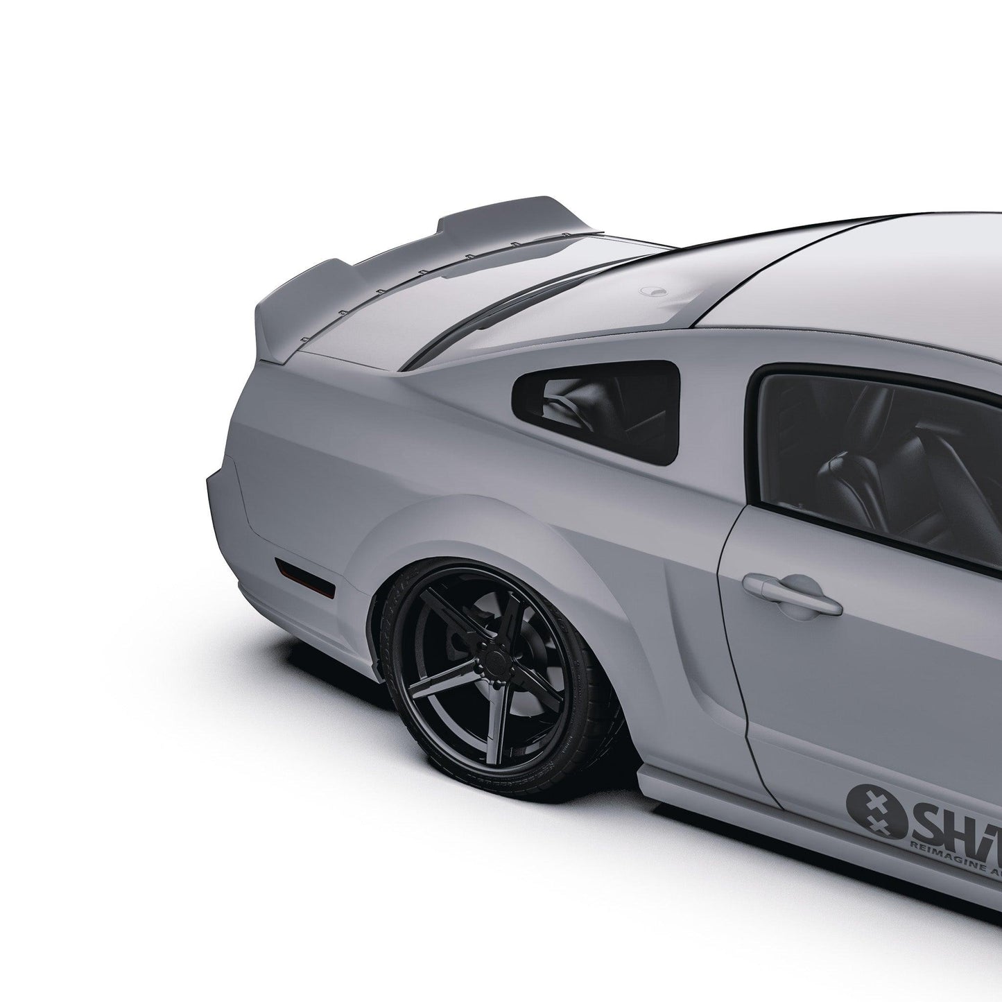 
                  
                    SHIROKAI Ford Mustang GT S197 (05-09) Ducktail spoiler - SHIROKAI - widebody kits 
                  
                