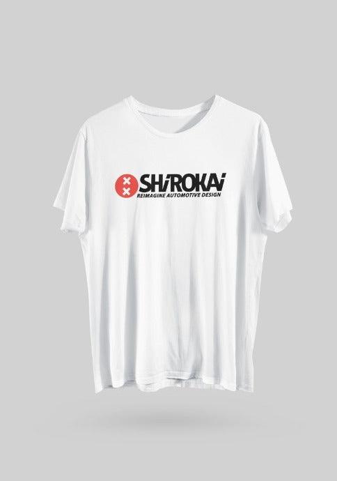 SHIROKAI Limited series T-short (long fit) White - SHIROKAI - widebody kits 